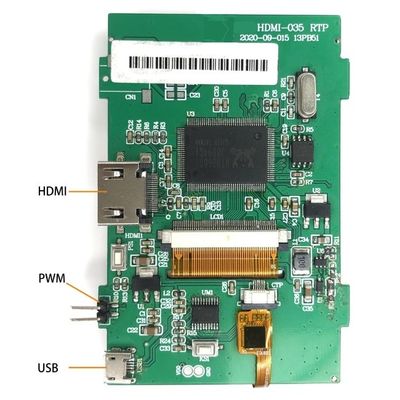 3.5 ∆HDMI LCD экран 320*480 Raspberry Pi дисплей с сенсорным управлением емкостью/сопротивлением