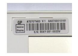 At070tn83 V.1 7 Inch TFT LCD Display Module 800*480 High Definition Lcd Monitor 40pins